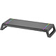 Mars Gaming MGS-One (Black) Monitor stand - RGB backlight - Mobile/tablet stand - USB port