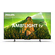 Philips 43PUS8108/12 4K LED television 43" (108 cm) - 60 Hz - Dolby Vision/HDR10+ - Wi-Fi/Bluetooth - 3 x HDMI 2.1 - Ambilight 3 sides - Sound 2.0 20W Dolby Atmos