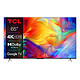 TCL 65P638 TV LED 4K UHD 65" (164 cm) - Dolby Vision - Google TV - Wi-Fi/Bluetooth - Assistant Google - Son 2.0 20W Dolby Atmos