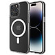 QDOS Hybrid Force avec Snap Apple iPhone 15 Pro Max Coque de protection transparente avec aimant Snap pour Apple iPhone 15 Pro Max