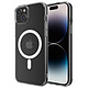 QDOS Fuerza Híbrida con Snap Apple iPhone 15 Plus Carcasa protectora transparente con imán Snap para Apple iPhone 15 Plus