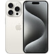 Apple iPhone 15 Pro 128 Go Titane Blanc Smartphone 5G-LTE IP68 Dual SIM - Apple A17 Pro Hexa-Core - Ecran Super Retina XDR OLED 6.1" 1179 x 2556 - 128 Go - NFC/Bluetooth 5.3 - iOS 17