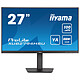 iiyama 27" LED - Prolite XUB2794HSU-B6 Ecran PC Full HD 1080p - 1920 x 1080 pixels - 1 ms (MPRT) - 16/9 - VA - 100 Hz - FreeSync - HDMI/DisplayPort - Hub USB - Haut-parleurs - Pivot - Noir