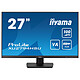 iiyama 27" LED - ProLite XU2794HSU-B6 Ecran PC Full HD 1080p - 1920 x 1080 pixels - 1 ms (MPRT) - 16/9 - VA - 100 Hz - FreeSYnc - HDMI/DisplayPort - Hub USB - Haut-parleurs - Noir