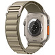 Avis Apple Watch Ultra 2 GPS + Cellular Titanium Case Olive Alpine Loop 49 mm - S