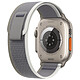 Avis Apple Watch Ultra 2 GPS + Cellular Titanium Case Green/Grey Trail Loop 49 mm - S/M
