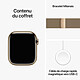 cheap Apple Watch Series 9 GPS + Cellular Stainless Steel Gold Milanese Loop 41 mm
