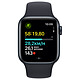 Review Apple Watch SE GPS (2023) Midnight Aluminium Sport Band Midnight 40 mm - S/M