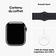 Apple Watch Series 9 GPS + Móvil Correa deportiva de acero inoxidable grafito Medianoche M/L 41 mm a bajo precio