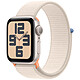 Apple Watch SE GPS (2023) Correa de bucle deportivo de aluminio Starlight 40 mm Reloj conectado - Aluminio - Resistente al agua - GPS - Pulsómetro - Pantalla Retina - Wi-Fi 2,4 GHz / Bluetooth 5,3 - watchOS 10 - Pulsera de 40 mm