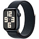 Apple Watch SE GPS (2023) Midnight Aluminium Sport Loop Band Midnight 40 mm Orologio connesso - Alluminio - Impermeabile - GPS - Cardiofrequenzimetro - Display Retina - Wi-Fi 2.4 GHz / Bluetooth 5.3 - watchOS 10 - Cinturino da 40 mm