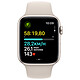 Review Apple Watch SE GPS (2023) Starlight Aluminium Sport Band 44 mm - M/L
