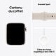 Apple Watch SE GPS (2023) Starlight Aluminium Sport Band 44 mm - M/L economico