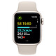 Nota Apple Watch SE GPS + Cellular (2023) Starlight Aluminium Sport Band 40 mm - M/L