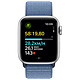 Nota Apple Watch SE GPS + Cellular (2023) Silver Aluminium Sport Band Winter Blue 40 mm