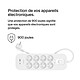 Avis Belkin multiprise parafoudre 6 prises secteur avec 1 port USB-C et 1 port USB-A