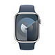 Nota Apple Sport Band Storm Blue per Apple Watch 45 mm - S/M