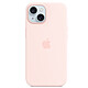 Custodia Apple in silicone con MagSafe Rosa chiaro per Apple iPhone 15 Custodia in silicone con MagSafe per Apple iPhone 15