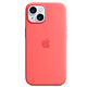 Apple Silicone Case with MagSafe Goyave Apple iPhone 15 Coque en silicone avec MagSafe pour Apple iPhone 15