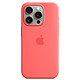 Funda de silicona con MagSafe Guava Apple iPhone 15 Pro Funda de silicona con MagSafe para Apple iPhone 15 Pro