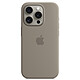 Custodia in silicone Apple con MagSafe Clay Apple iPhone 15 Pro Custodia in silicone con MagSafe per Apple iPhone 15 Pro