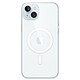 Apple Clear Case with MagSafe iPhone 15 Plus Coque transparente avec MagSafe pour iPhone 15 Plus