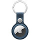 Apple AirTag FineWoven Key Ring Bleu Pacifique Porte-clés en tissage fin pour tracker connecté AirTag