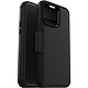 OtterBox Strada MagSafe Noir iPhone 15 Pro Max Etui folio en cuir pour Apple iPhone 15 Pro Max