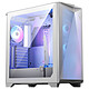 MSI MPG GUNGNIR 300R AIRFLOW Blanco Caja gaming de torre media con ventana de cristal templado y retroiluminación ARGB