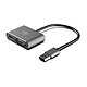 Mobility Lab USB-A / HDMI and VGA adapter (M/F) USB-A to HDMI and VGA adapter (M/F)