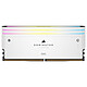 Acheter Corsair Dominator Titanium DDR5 RGB 96 Go (2 x 48 Go) 6600 MHz CL32 - Blanc