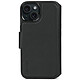 DECODED Etui Folio en cuir Noir iPhone 15
