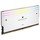 Avis Corsair Dominator Titanium DDR5 RGB 32 Go (2 x 16 Go) 6000 MHz CL30 - Blanc