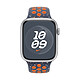 Opiniones sobre Muñequera deportiva Nike Blue Flame para Apple Watch 45 mm - S/M