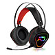Advance GTA 230 (MIC-GTA230) Casque-micro - circumaural - microphone omnidirectionnel flexible - rétroéclairage RGB - compatible PC/PS4/PS5/Xbox One/Switch