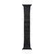 Apple Bracelet à maillons Noir sidéral pour Apple Watch 42 mm Bracelet à maillons pour Apple Watch 42/44/45 mm