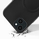 Akashi Coque Silicone MagSafe Noir iPhone 15 Plus pas cher