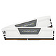 Corsair Vengeance DDR5 32 GB (2 x 16 GB) 6000 MHz CL36 - Blanco Kit de dos canales 2 módulos RAM DDR5 PC5-48000 - CMK32GX5M2E6000C36W