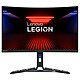 Lenovo 27" LED - Legion R27fc-30 1920 x 1080 pixels - 0.5 ms (MPRT) - 16/9 - VA curved panel - HDR - FreeSync Premium - 240 Hz (280 Hz OC) - HDMI/DisplayPort - adjustable height - Black