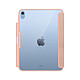 QDOS Etui Folio Muse pour iPad Air 10.9" - Transparent Rose Étui pour tablette Apple iPad Air 10.9" (2022 ou 10th gen)