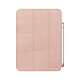 Avis QDOS Etui Folio Muse pour iPad Air 10.9" - Transparent Rose