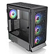 Thermaltake Ceres 500 TG ARGB (black) Mid tower case with tempered glass window and ARGB fans
