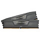 Corsair Vengeance DDR5 32 Go (2 x 16 Go) 6000 MHz CL30 - Noir Kit Dual Channel 2 barrettes de RAM DDR5 PC5-48000 - CMK32GX5M2B6000Z30 - Optimisé pour AMD