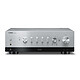 Yamaha R-N800A Silver 2 x 100 W stereo network receiver - FM/DAB/DAB+ - DAC 24 bits/192 kHz - 2 S/PDIF inputs - Phono - 6.35 mm headphones - Subwoofer output - Wi-Fi Bluetooth DLNA and AirPlay