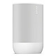 SONOS Move 2 Blanco Altavoz inalámbrico Wi-Fi 6/Bluetooth 5.0 - AirPlay 2 - Calibración automática - Batería de 24 horas de duración - Impermeable (IP56) - Amazon Alexa / Asistente de Google