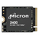 Micron 2400 512 GB - 2230 format SSD 512 GB QLC M.2 2230 NVMe 1.4 - PCIe 4.0 x4
