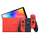 Nintendo Switch OLED (Limited Edition Red Mario) Hybrid home/laptop console with OLED screen