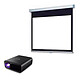 Philips NeoPix 720 + INOVU PMW180 Portable LED projector - Full HD - 700 lumens - Android TV - Wi-Fi/Bluetooth - HDMI/USB - Built-in speakers + Manual 16:9 screen
