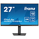 iiyama 27" LED - ProLite XUB2794QSU-B6 2560 x 1440 pixels - 1 ms (MRPT) - 16/9 - VA panel - 100 Hz - FreeSync - HDMI/DisplayPort - USB Hub - Speakers - Pivot - Black