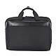 INOVU Loop Pro Bag (Black) Water-repellent laptop bag for up to 15.6" laptops in recycled PET with locking system and luggage strap